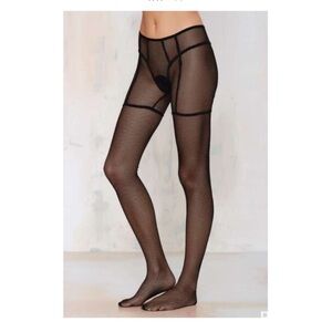 Nasty Gal Net Leggings